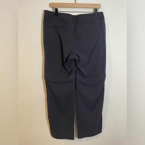 Gander Mountain Guide Series Convertible Nylon Pant Short Sz 10 Dark Blue Hiking - Picture 6 of 12